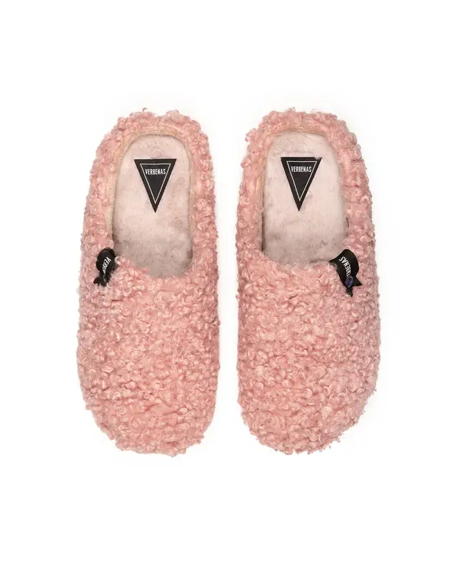 Thumbnail: Verbenas Ladies Slippers York Curly Rosa
