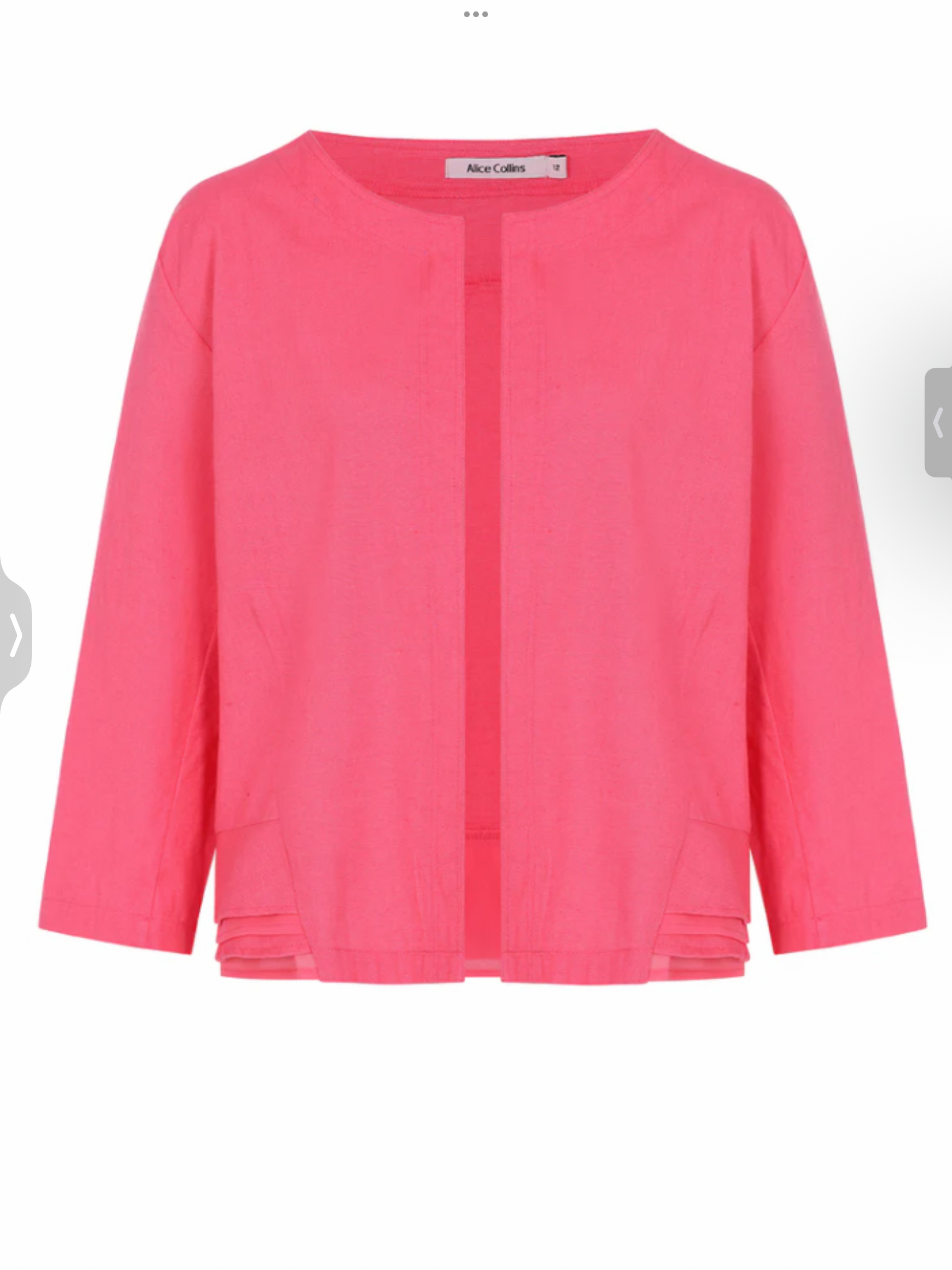 Alice Collins Grace Jacket Navy, White, Hot Pink