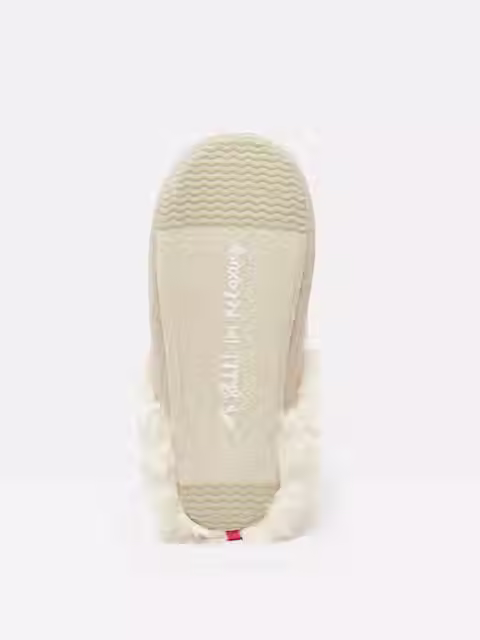 Thumbnail: Joules Luxe Natural Dachshund Embroided Slippers