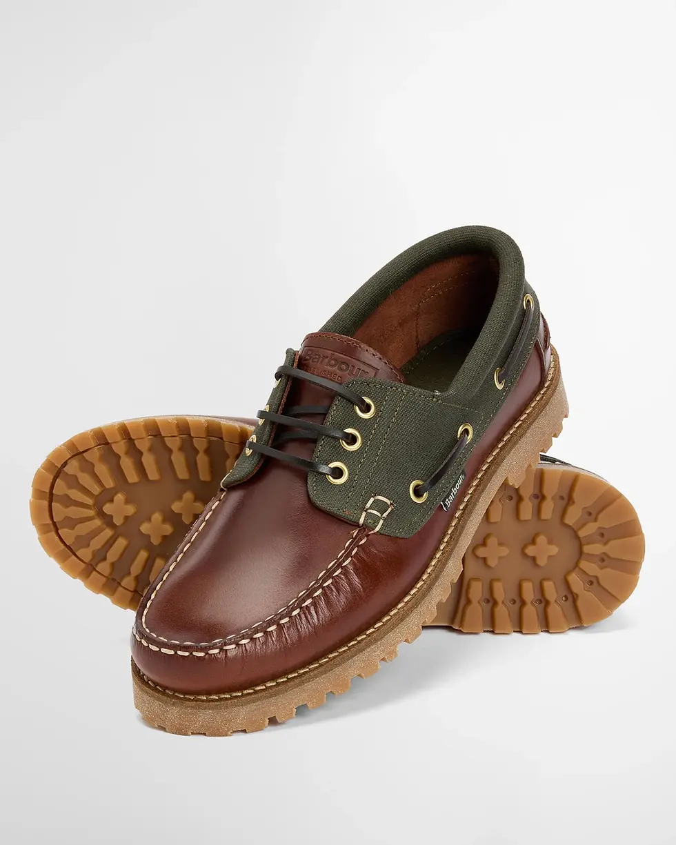 Thumbnail: Barbour Deck Boat Shoes