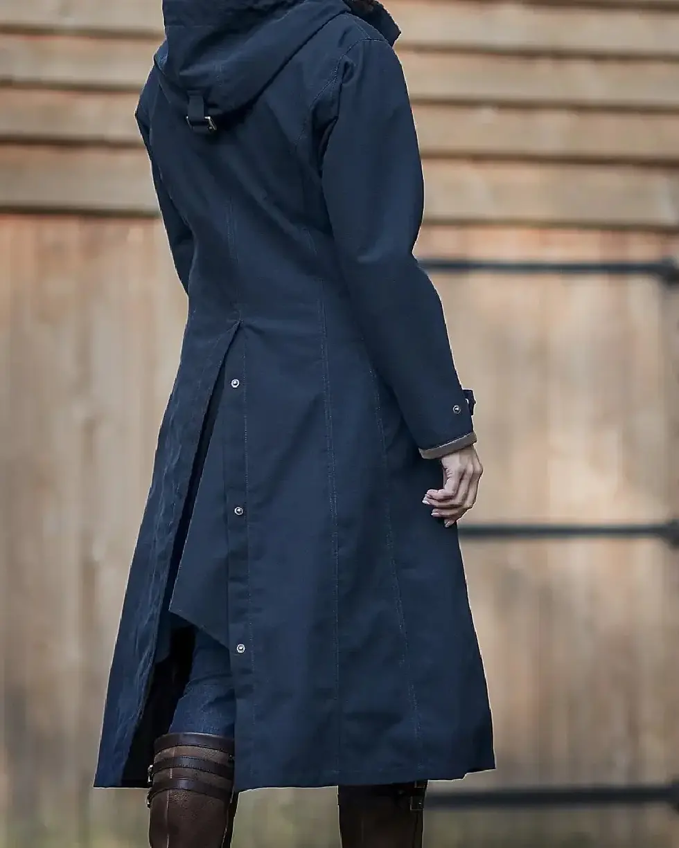 Thumbnail: Baleno Kensington Warm Riding Coat - Navy