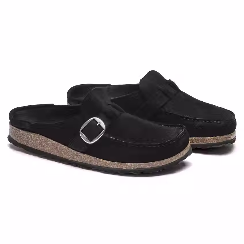 Thumbnail: Birkenstock Buckley Suede Leather Black