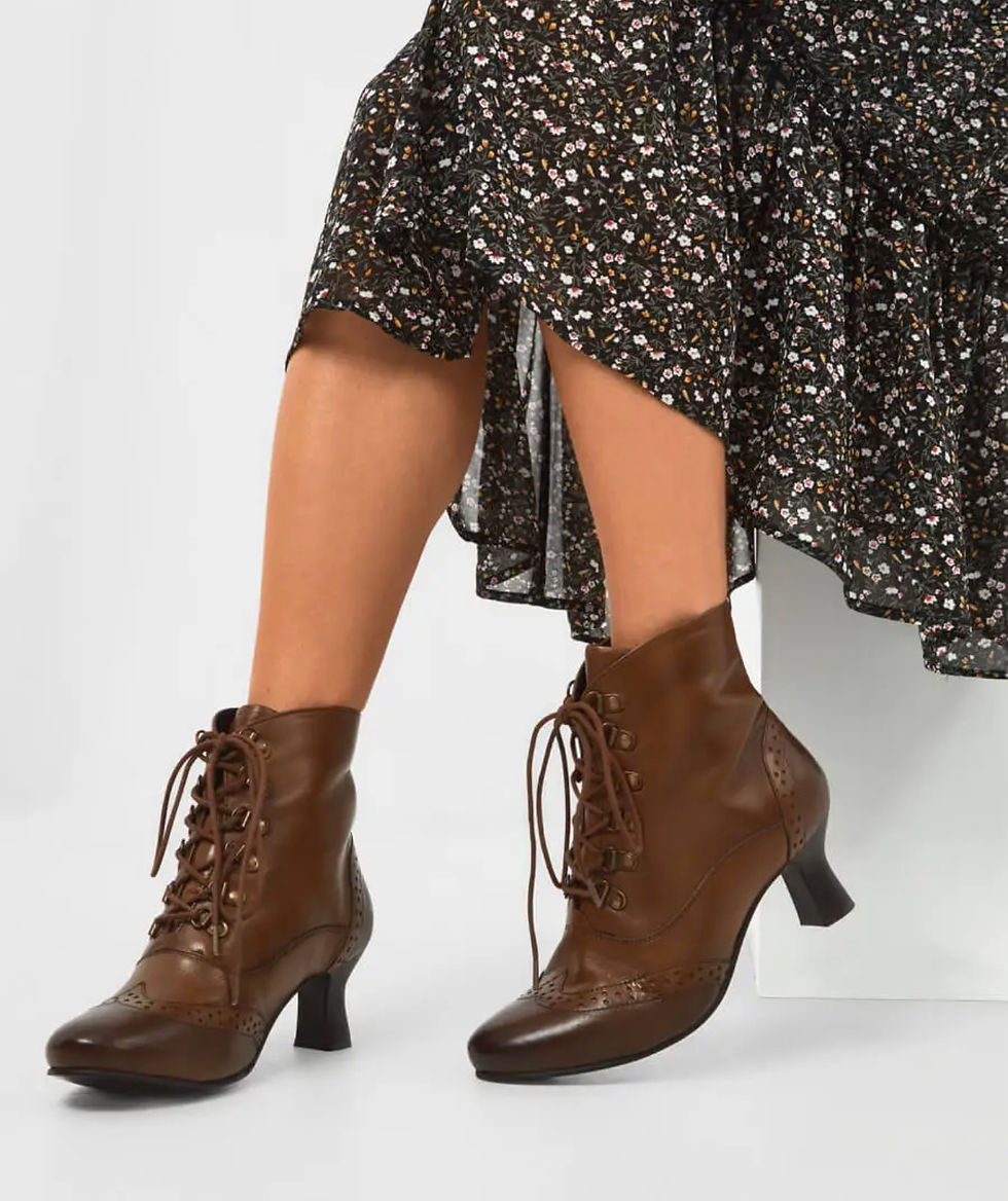 Thumbnail: Joe Browns Leather Fenchurch Ankle Boots 