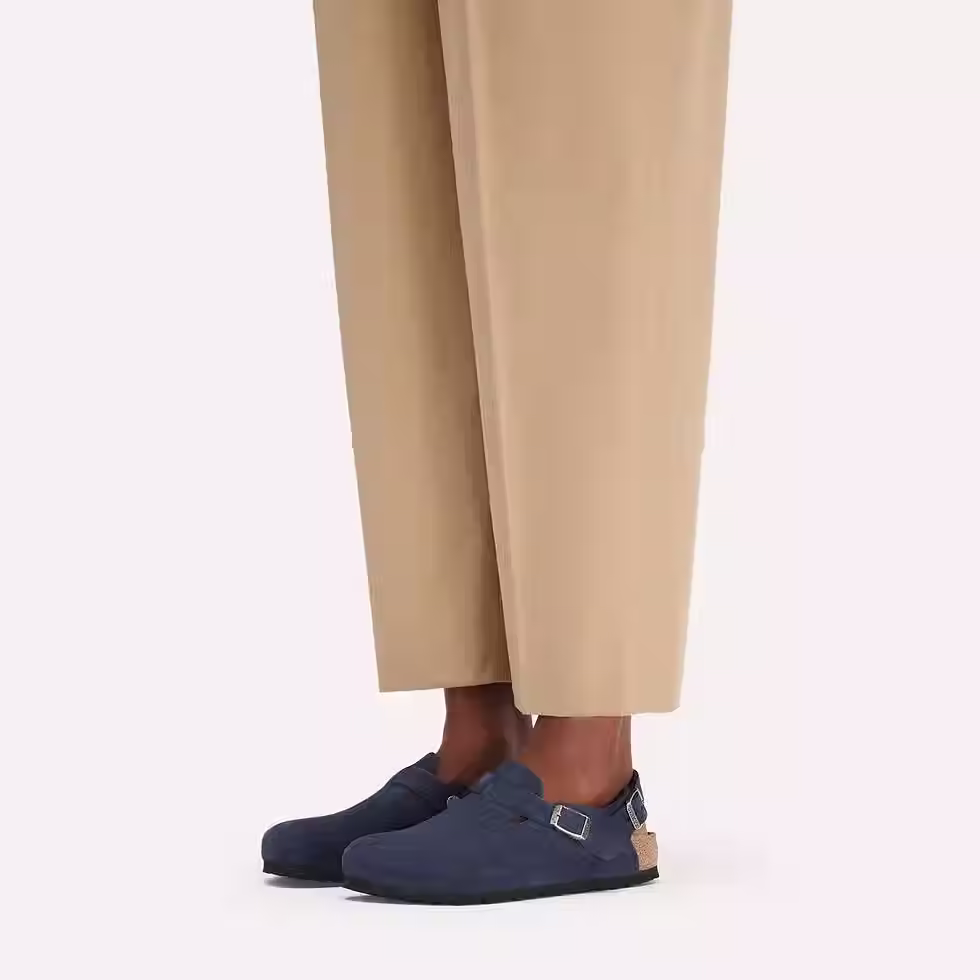 Thumbnail: Birkenstock Tokio Suede Leather Navy