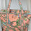 Thumbnail: Hand Blocked And Printed Quilted Cotton Totebags