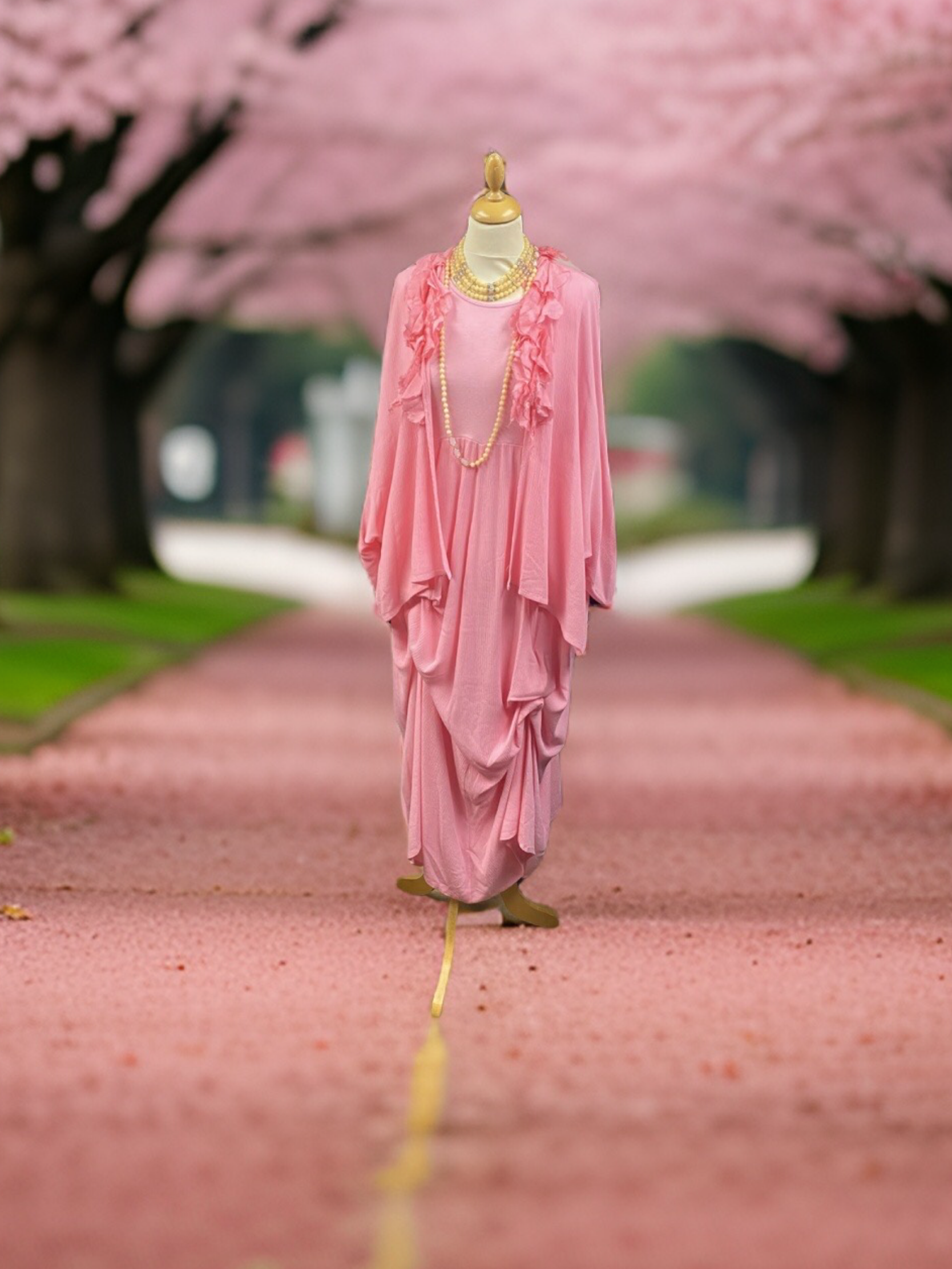 Out Of Xile Floaty Chiffon Dress and Jacket