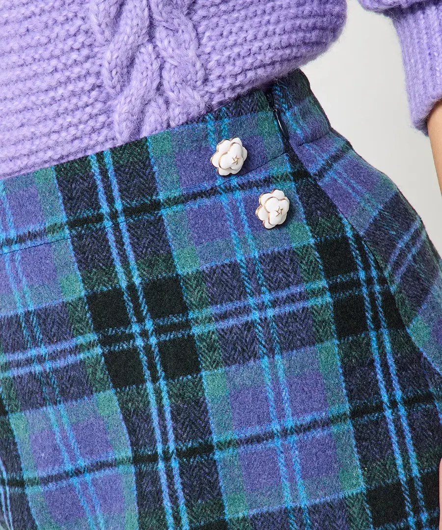 Thumbnail: Joe Browns Suzie Check Mini Skirt