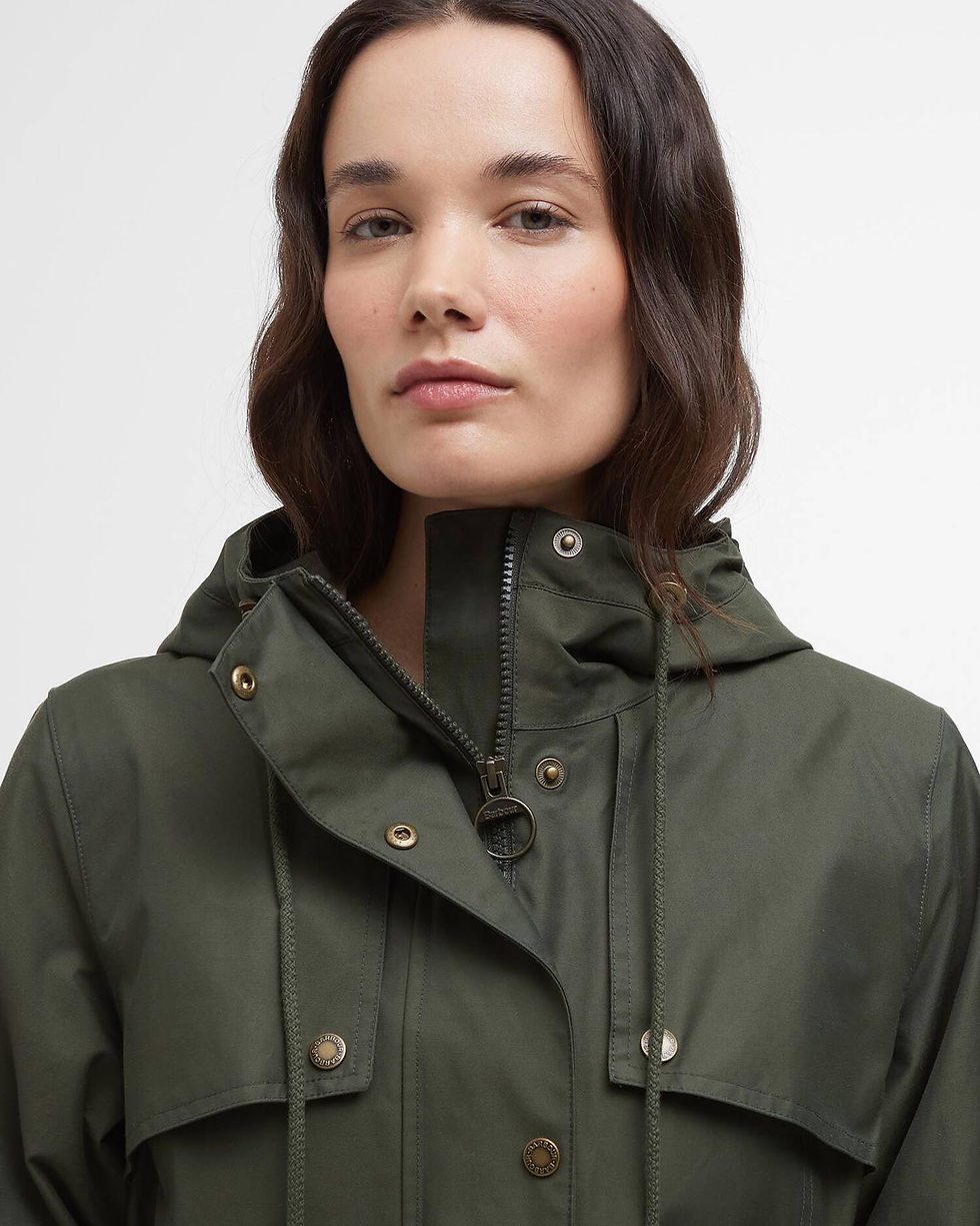Thumbnail: Barbour Maple Waterproof Jacket Olive
