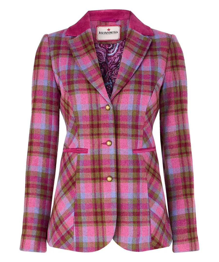 Thumbnail: Joe Browns Heritage Pink Check Jacket