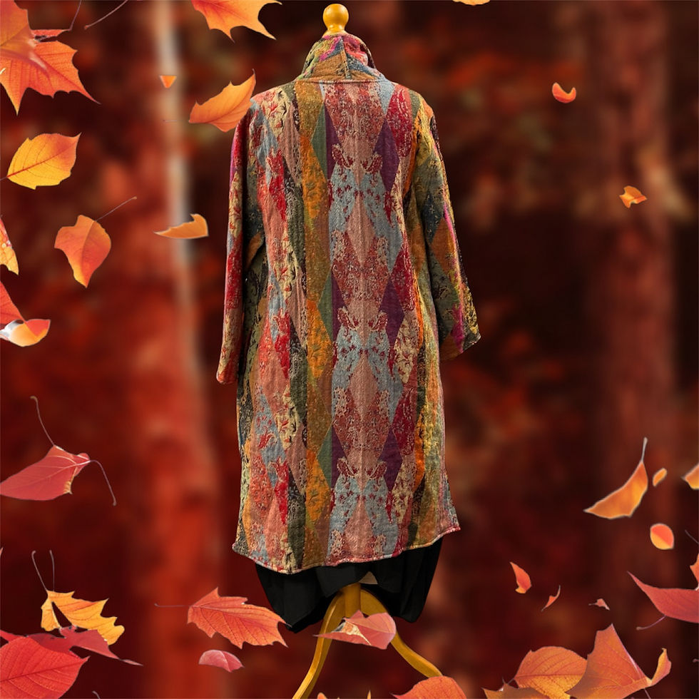 Thumbnail: Nila Rubia 100% Pure New Wool Nellore Coat Reversable
