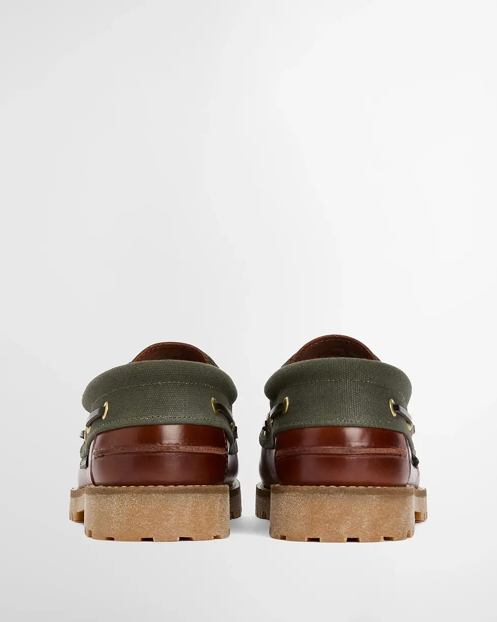 Thumbnail: Barbour Deck Boat Shoes