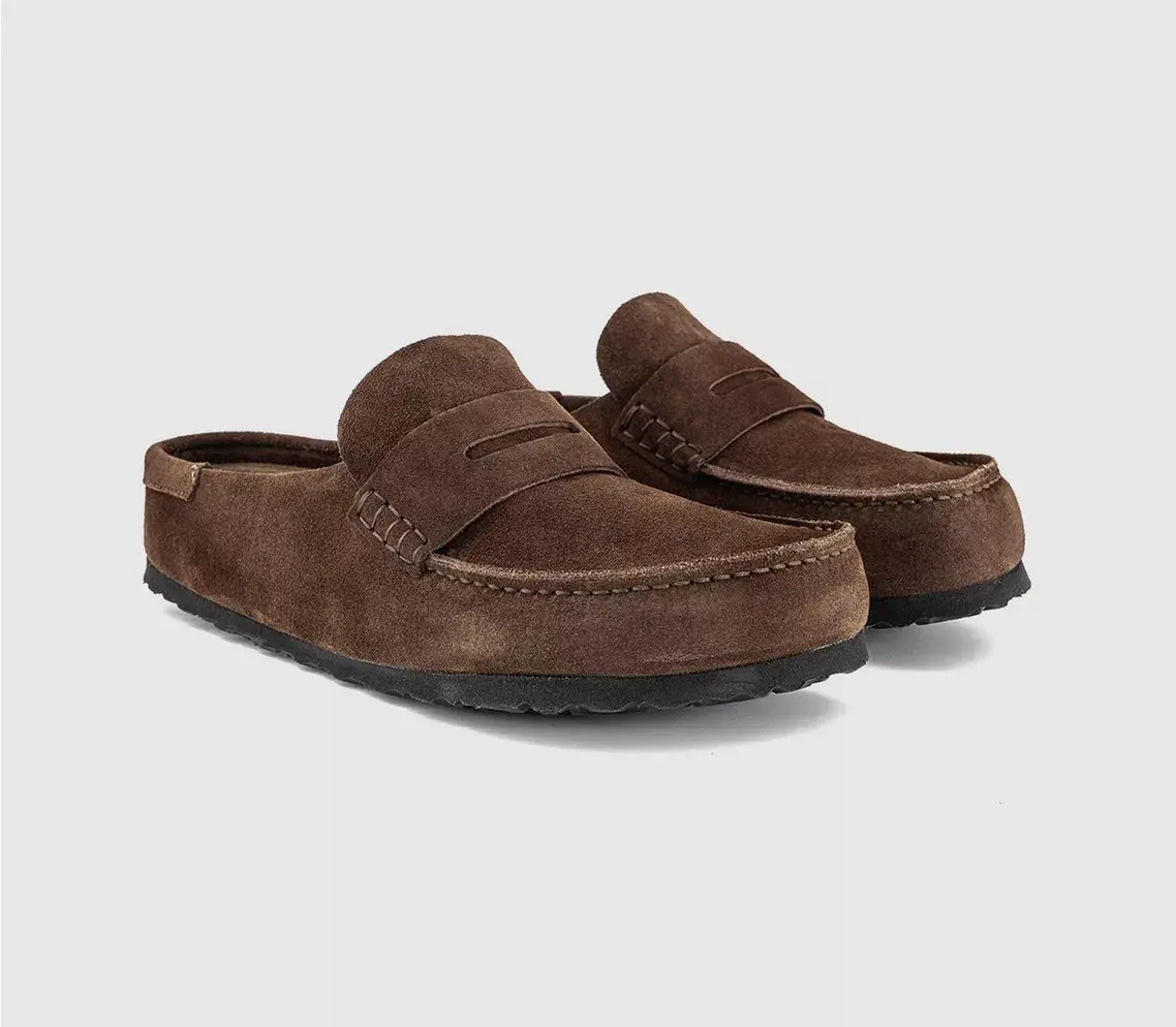 BIRKENSTOCK Naples Wrapped Loafers Carafe Brown