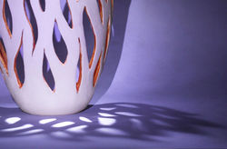 Freestanding candle light