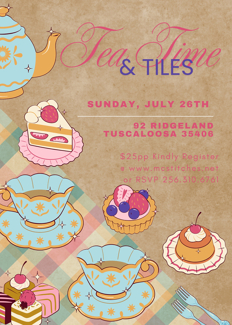 Tea Time & Tiles