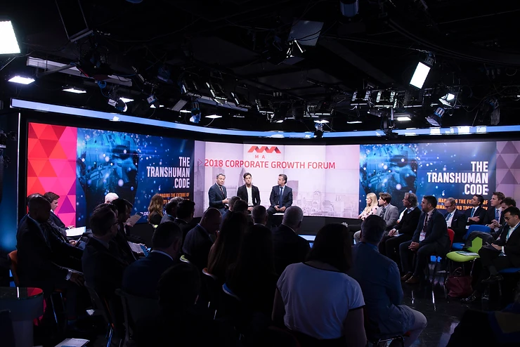 Broadcasting Live from Davos