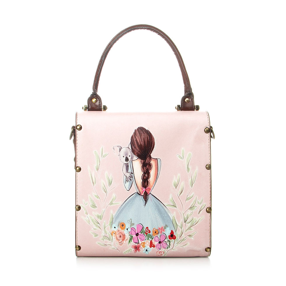 Thumbnail: Elegant women's bag made of eco-leather Ameli