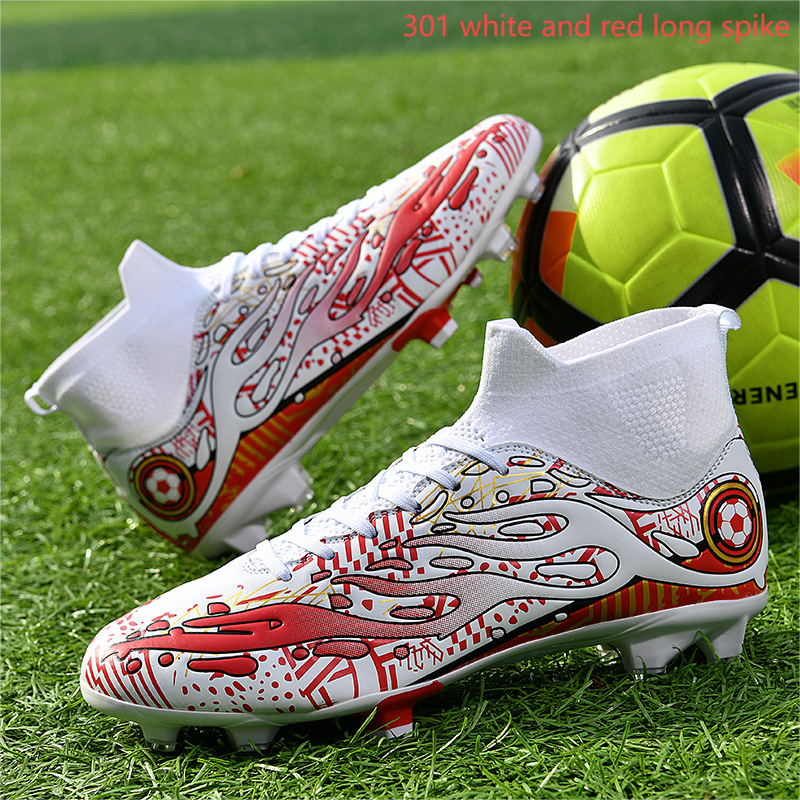 Miniatura: Professional High-Top Soccer Cleats - Power Shot (One Pair)