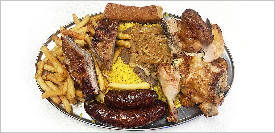 Arranged Food and Objects