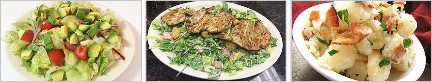 Arranged Food and Objects