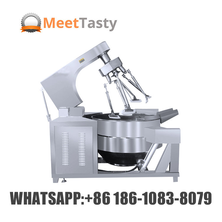 Thumbnail: 100-1000L Tilting cooking Jacketed kettle with Stir Gas Steam electric jacketed