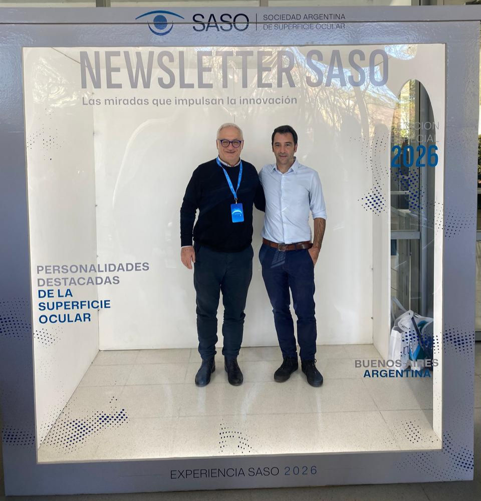 AMNIOS BMA en la Experiencia SASO 2026, membrana amniótica en la regeneración de córnea y superficie ocular.