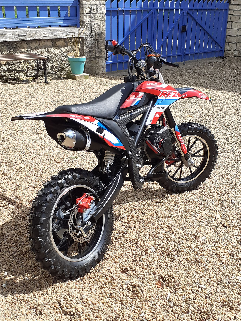 Miniature : Pocket Cross enfant Apollo Falcon 50cc 2023 Rouge