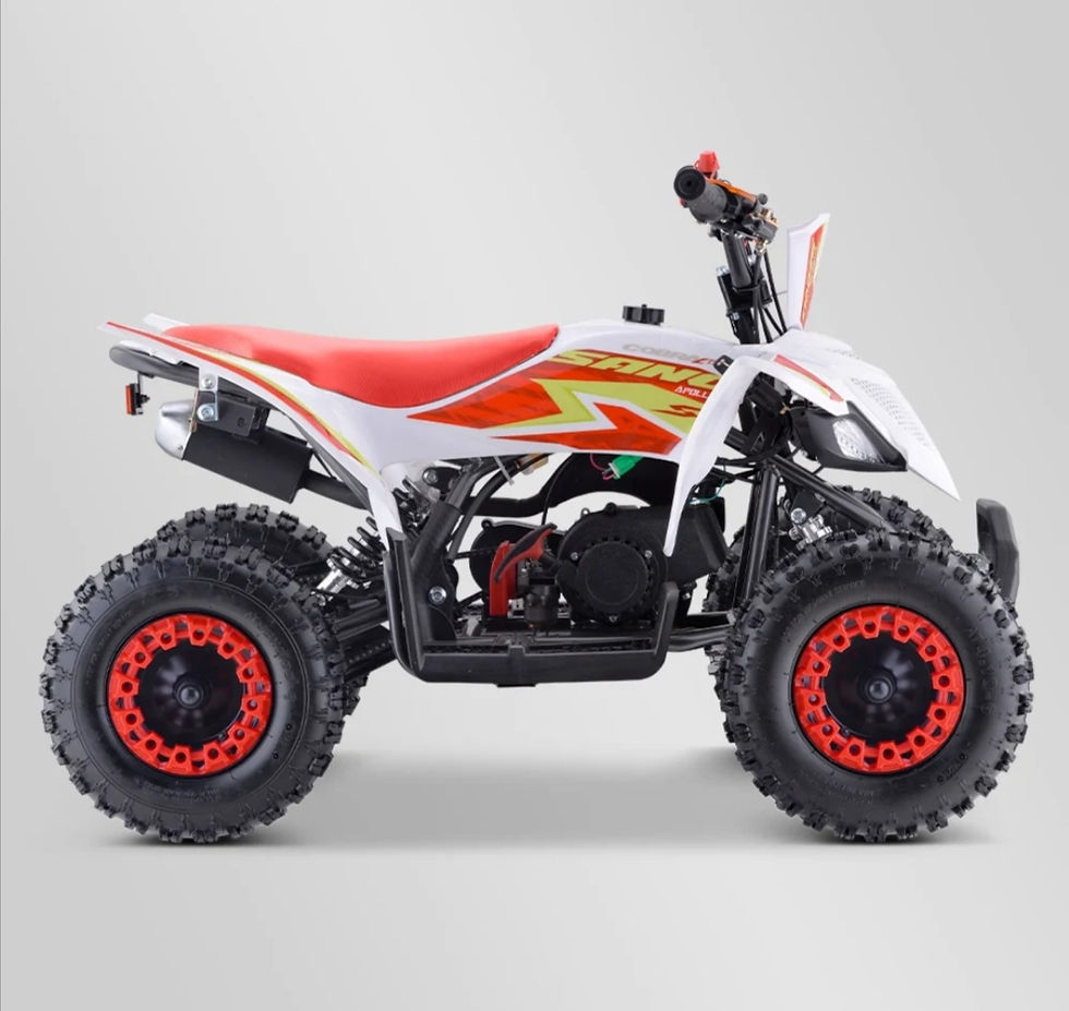 Miniature : Pocket Quad 49 cc Apollo  Cobra Rouge 