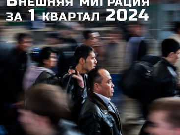 Внешняя миграция за 1 квартал 2024