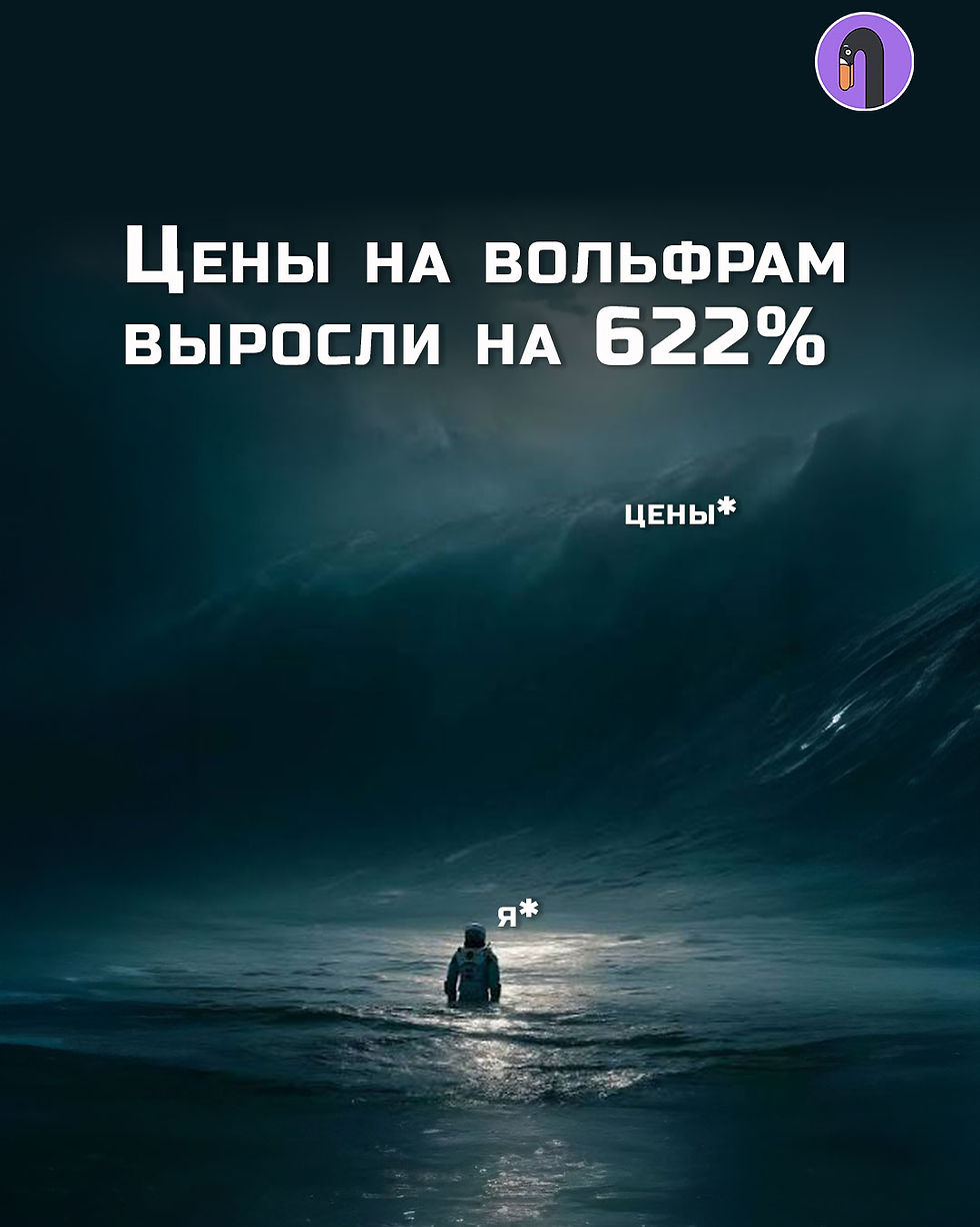 Цены на вольфрам выросли на 622%