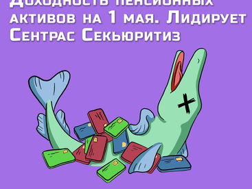 Доходность пенсионных активов на 1 мая. Лидирует Сентрас Секьюритиз