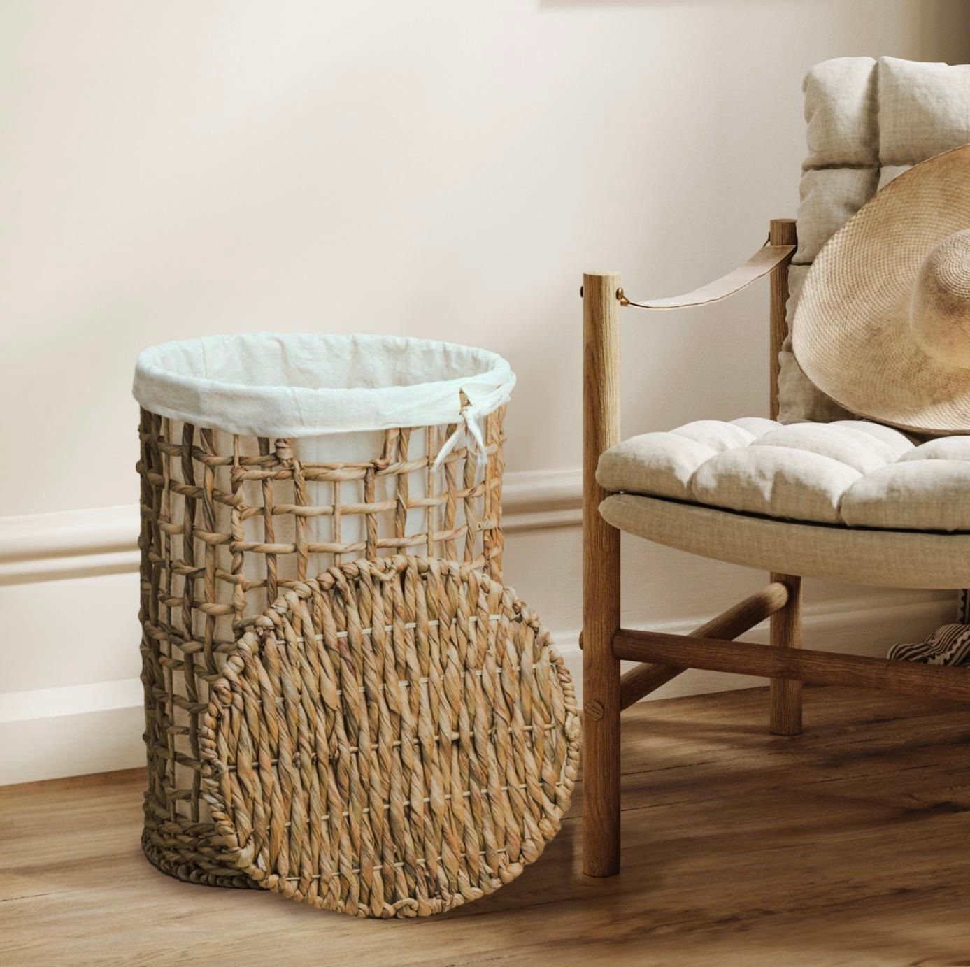 סל קש עגול קלוע