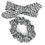 Thumbnail: Grey Animal Print Scrunchie