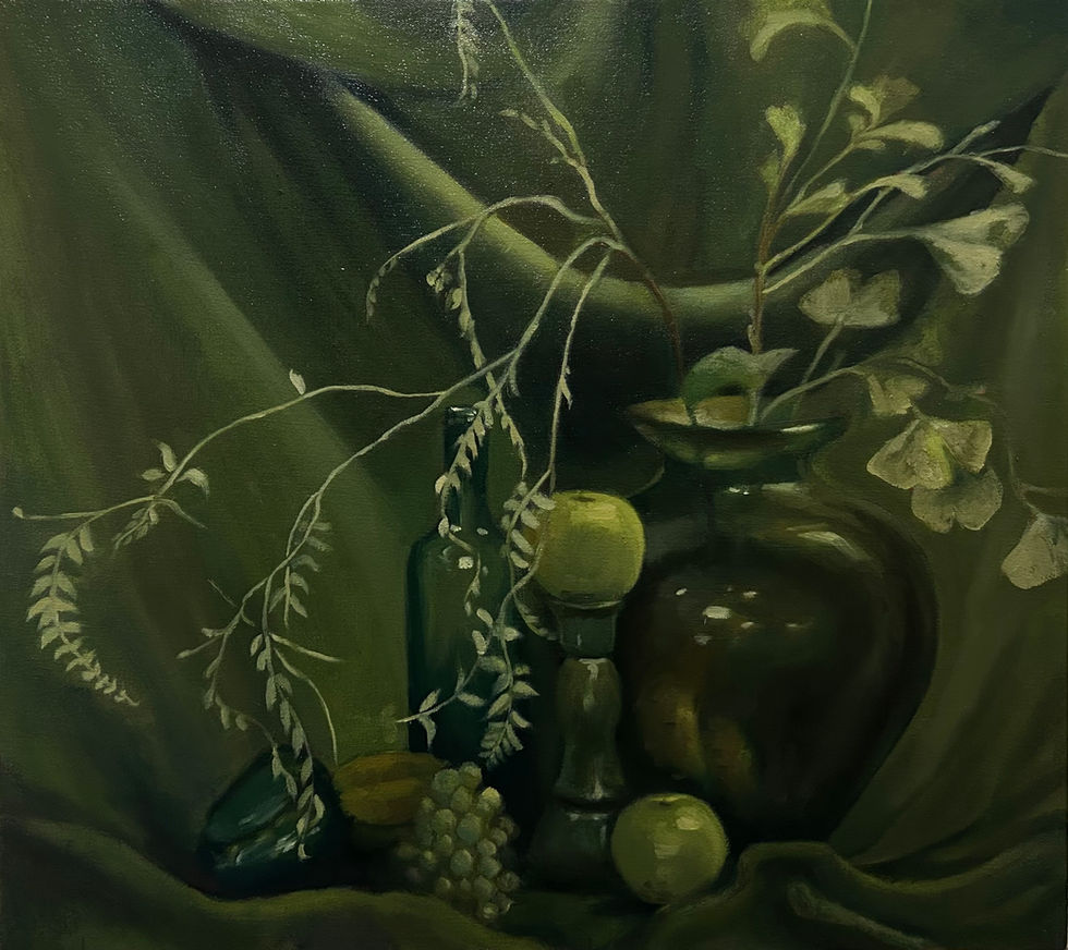 Green Still Life, 2025