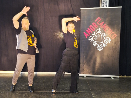 Flash mob Amor Flamenco avec Lorenzo et Céline
