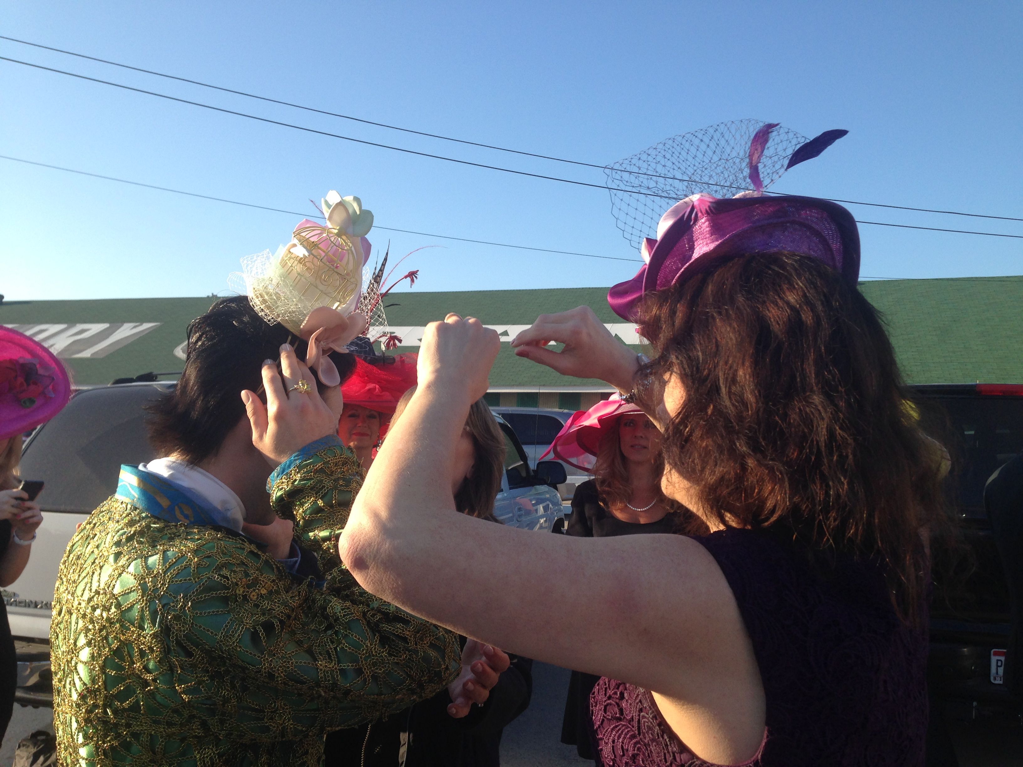Kentucky Derby-Johnny Weir 2014