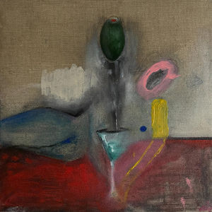 "Oliver is Skinny Dipping" is a playful yet thought-provoking acrylic painting that brings a whimsical twist to everyday life. The elegant female figure, with a martini glass before her, watches as a single olive playfully soars through the air, embodying the act of "skinny dipping" into the glass. This captivating scene symbolizes how ordinary moments, like a simple martini, can be reimagined through different perspectives. The painting invites viewers to reflect on the limitless ways we perceive and find meaning in the small things around us.