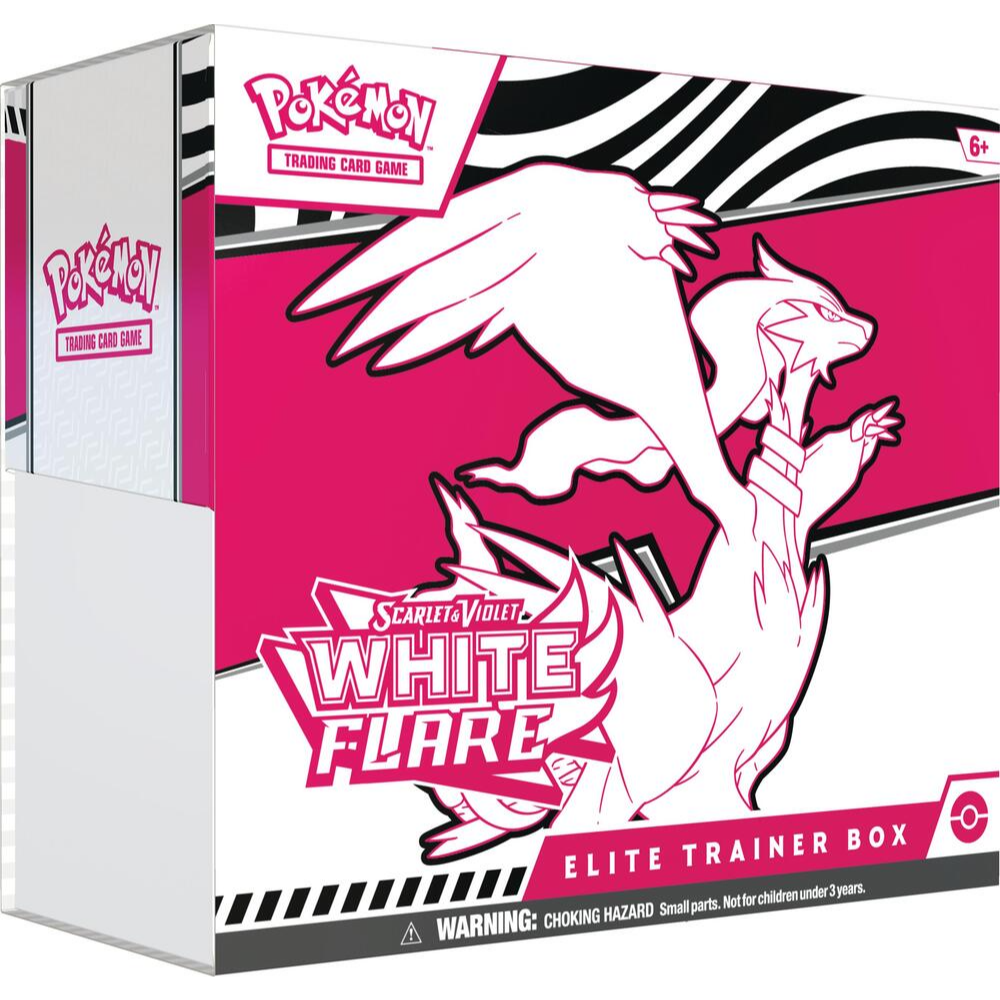 White Flare Elite Trainer Box