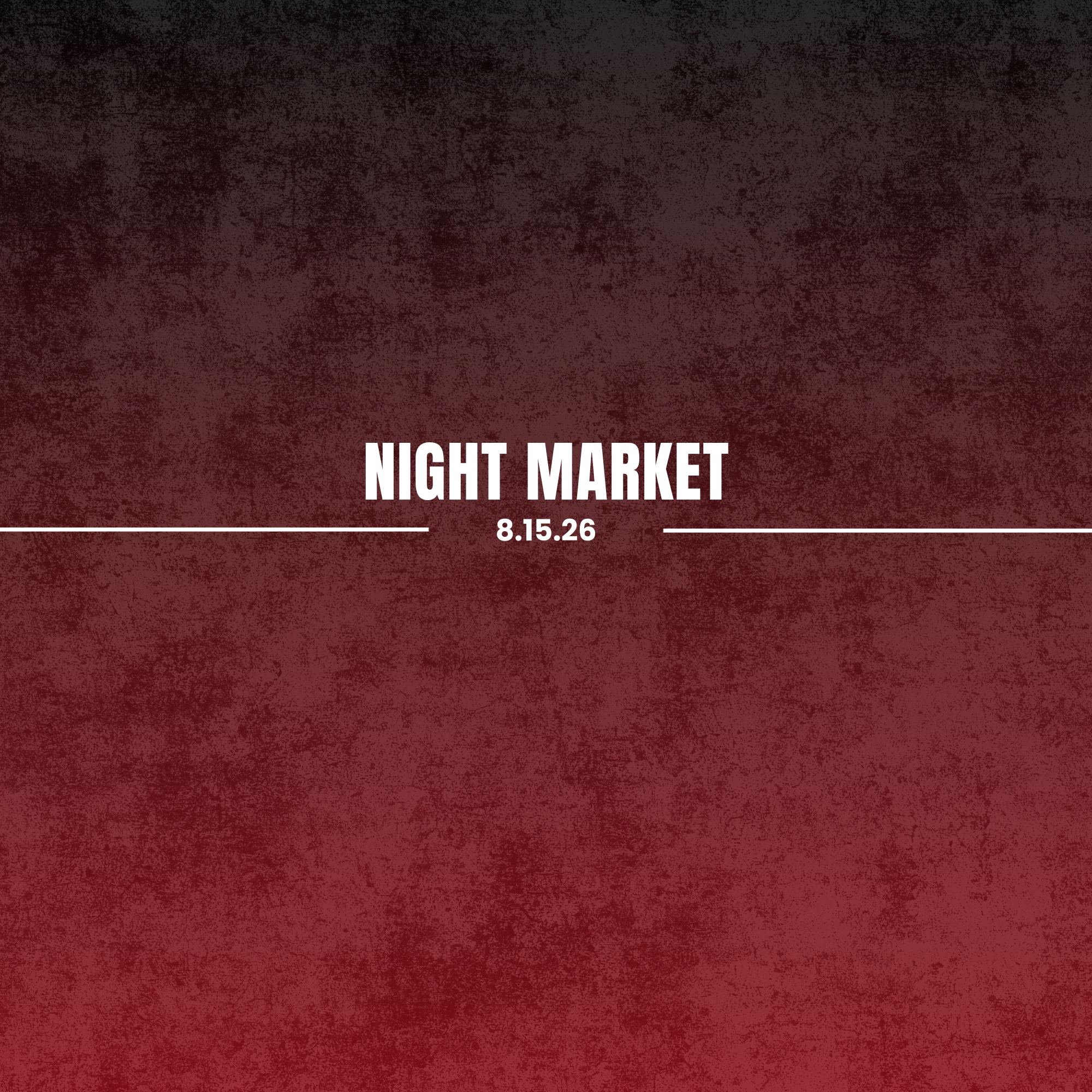 8/15 Collector's Vault Night Market*
