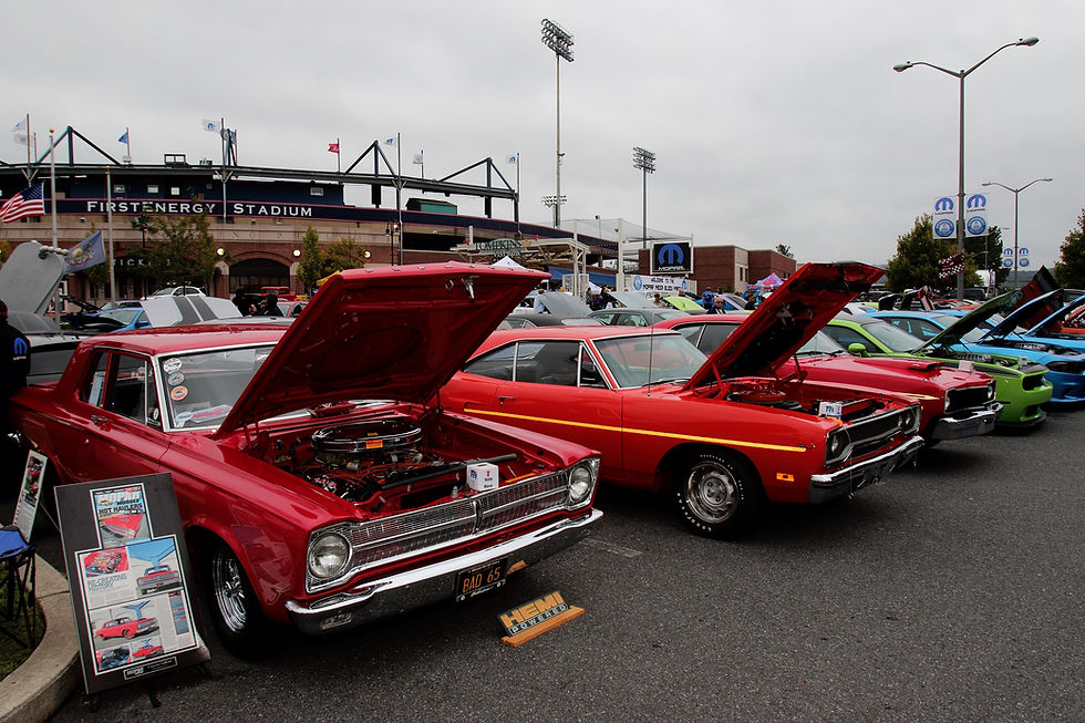 The Mopar Mega Block Party will once again kick off the Dodge NHRA Nationals on Thursday night, September 13, 2018. The event will feature a homerun derby, an all-Mopar car show, a Mopar Dodge NHRA driver autograph session, concerts, live bands and much more at FirstEnergy Stadium in Reading, Pennsylvania.