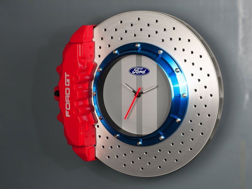 Ford GT Brake Rotor & 8 Piston Caliper Wall Clock