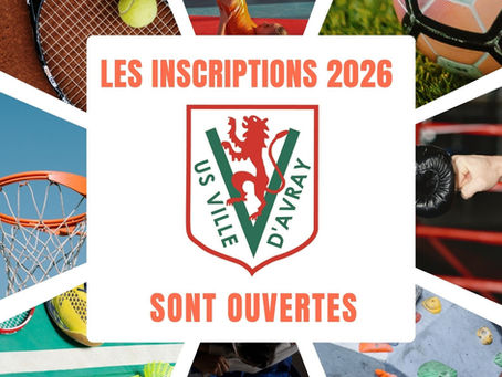 Les inscriptions à l’USVA sont ouvertes !