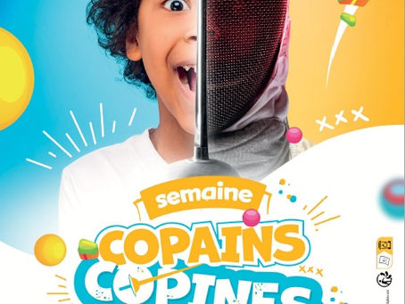 Semaine “Copains-Copines” : viens découvrir l’escrime avec l’USVA !
