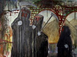 Reapers - Oil on canvas - 30" x 36" (2019)