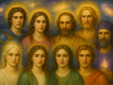 The Ascended Masters and the Crystalline Rainbow Diamond Light of the Christ Consciousness.