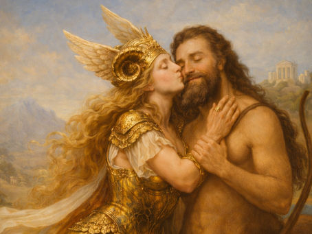 The Healer Who Heals Himself Through Passion: Venus Conjunct Chiron in Aries.