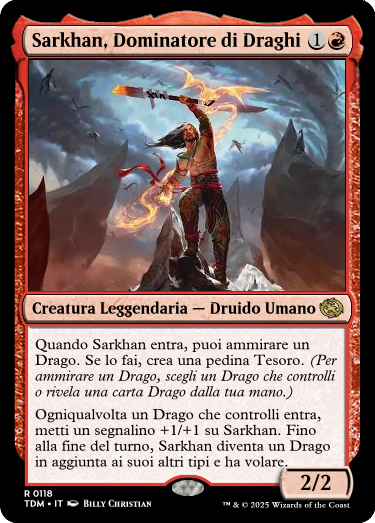 Sarkhan, Dominatore di Draghi