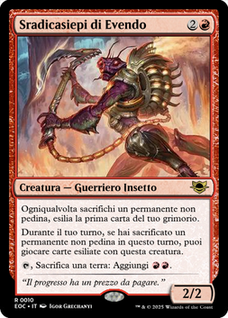 Sradicasiepi di Evendo