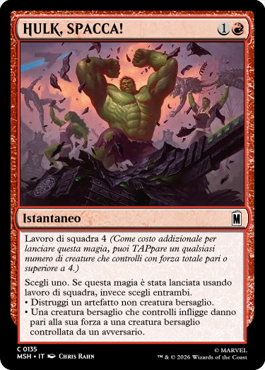 HULK, SPACCA!