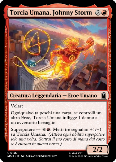 Torcia Umana, Johnny Storm