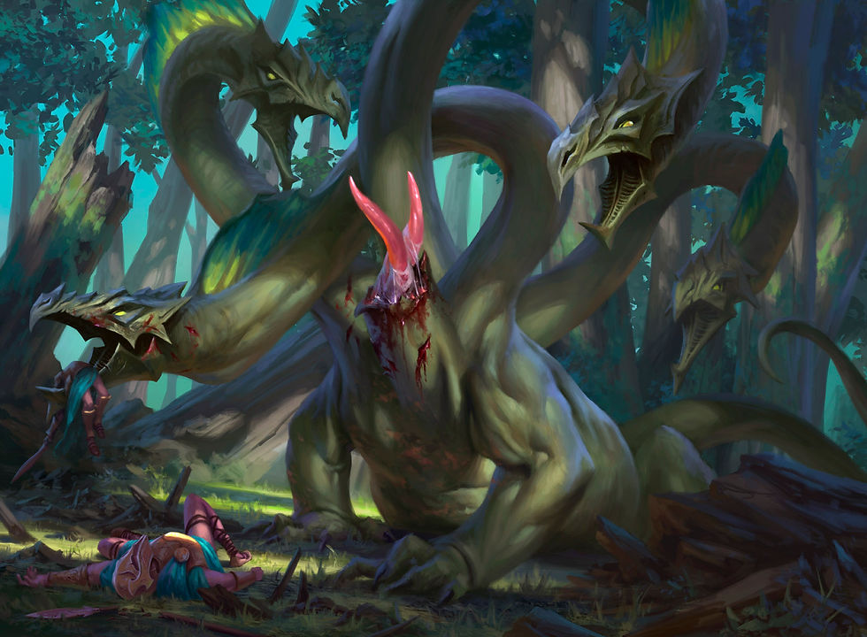 Idra Affamata | Daarken